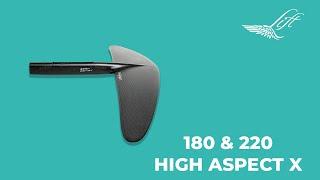 180 High Aspect X | 220 High Aspect X | Front Wings