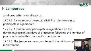 WIAA General 22-23 (Playing Rules)