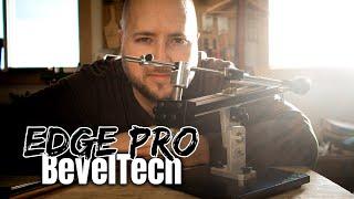 Sharpening Knives with the EDGE PRO BevelTech!!