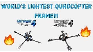 How To Win On Race Day! World's Lightest FPV Drone! Frame Build & Overview - Druckbar