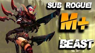 CRUSH M+ KEYS AS SUB!! - Shadowlands subtlety rogue guide Patch 9.1.0 / 9.1.5