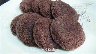 Black Rice Idli Recipe-Kavuni Arisi Idli -Weight Loss Recipe-Idli Recipe-Forbidden Rice Idli Reicpe