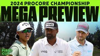 2024 Procore Championship Mega Preview - Pick, Storylines, Fall One & Done! | The First Cut Podcast