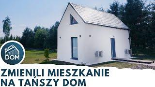 155 tys. zł za dom dla RODZINY 2+1. Dwa pokoje, salon z kuchnią i łazienka - Pomysł na Dom #53