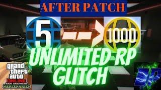 *SOLO* UNLIMITED RP GLITCH AFTER PATCH LEVEL UP FAST BEST ONLINE BEST GTA 5 ONLINE PS4 PC XBOX PS5