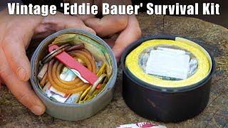 Vintage 'Eddie Bauer' Survival Kit - Unboxed