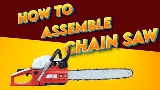 Chainsaw Assembly Operation and Features - Sharp Garuda Chain Saw