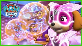 Maratona di episodi con i salvataggi di PAW Patrol Mighty Pups! - I cuccioli Episodi Italiano