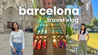 BARCELONA TRAVEL VLOG  ideal itinerary, things to do, activities