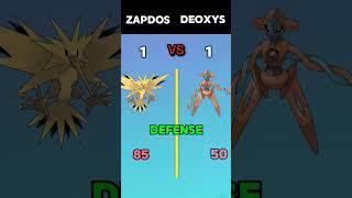 Zapdos Vs Deoxys Who Is Strongest? | Hatim Editz | #shorts #pokemon #viral