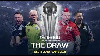 THE DRAW! Full draw for the 2020/21 William Hill World Darts Championship