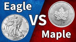 Silver Eagles vs Maple Leafs Which Bullion Coin WINS?