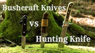 Bushcraft Knives vs Legendary Hunting Knife