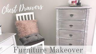 FURNITURE MAKEOVER | French Country Tallboy (Chalkpaint & Layered Paint Technique)