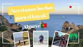 ¡No estamos hechos para el kayak!  #familia #travel #algarve #pêra #portugal #vacaciones