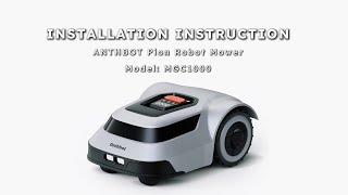ANTHBOT PION MGC1000 Quick Installation Guide | Step-by-Step Tutorial | Robotic Lawn Mower