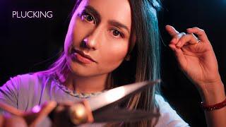 ASMR Negative Energy Removal with Scissors  Hand Movements, Hand Sounds and Minimal Talking