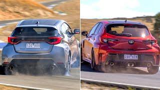 2025 GR Yaris  2025 GR Corolla – Drifting & Exhaust Sound!