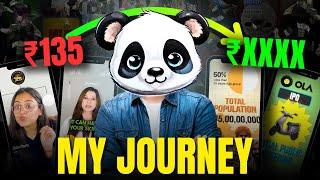 How I gone from ₹135 to ₹XXXX | My Step by Step Reel Editing Journey | Edit with Panda