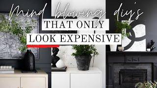 MIND BLOWING DIY'S that only LOOK EXPENSIVE | Lux for Less Home Decor DIY ideas | IKEA Hack