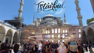 Walking and Exploring Istanbul | From Grand Bazaar to Hagia Sophia and Blue Mosque | Walking Tour