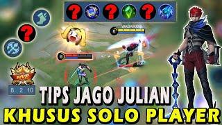 CARA MAIN JULIAN TERBARUBUILD EMBLEM DAN ITEM JULIAN TERSAKITGAMEPLAY JULIAN-MOBILE LEGENDS #mlbb