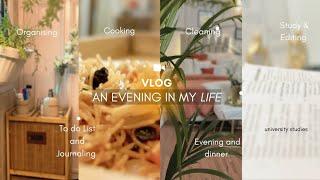 My EVENING ROUTINE I productive, cozy & *aesthetic* #vlog #aesthetic #relaxing