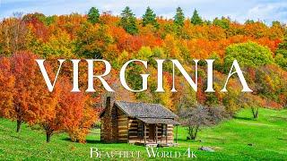 Virginia 4K - Explore Vibrant Autumn Foliage, Rolling Hills, and Scenic Blue Ridge Views - 4K UHD