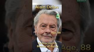 A Timeless Icon, Aging Gracefully ️ #alaindelon #hollywood