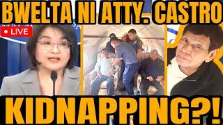 ATTY. CLAIRE CASTRO SINAGOT NANG DIRETSO ANG MGA MEDIA PATUNGKOL SA “KIDNAPPING” KAY DUTERTE!