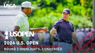 2024 U.S. Open Highlights: Round 3, Condensed