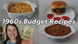 1960s BUDGET RECIPES - Want Easy Low Cost Dinners? Watch This!