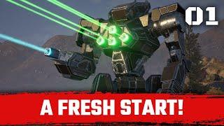 The Early Game Madness is ON! - Mechwarrior 5: Mercenaries Modded | YAML + Solaris Showdown 1