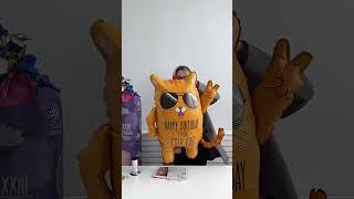 СРАВНЕНИЕ ФИГУР: КОТ В ОЧКАХ. Какой кот для Вас круче? #шары #balloon #аэродизайн #aerodesign