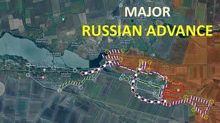 Major Russian Advance Towards Kurakhove l Levadne Falls