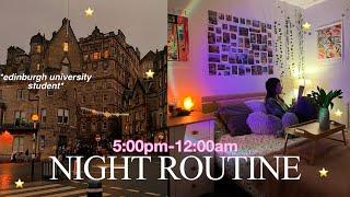 UNIVERSITY NIGHT ROUTINE  productive, journaling, how to reset