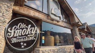 Ole Smoky Whiskey & Moonshine Taste Testing - Gatlinburg TN 4K