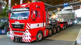 MOST IMPRESSIVE RC MODEL TRUCK COLLECTION!! RC SHOW TRUCKS, RC HEAVY HAULAGE, RC SCANIA, RC MAN