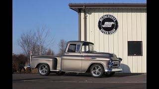 ProTouring 1957 Chevy truck build with Art Morrison chassis by MetalWorks Classic Auto Restoration