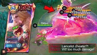 TOP SUPREME LANCELOT NEW BUILD FOR DAMAGE HACK 2025!  THIS BUILD IS TOTALLY BROKEN - Mobile Legends