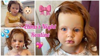 Reborn Child Elina's Bedtime Routine!