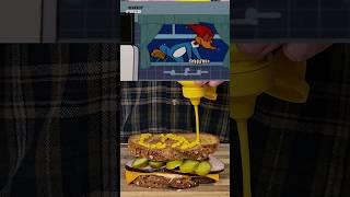 Woody's After Dark Dreamy Deli Snack Shenanigans! #shorts #woodpecker #sandwich #universalstudios