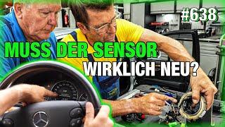 ESP-Dilemma in E-Klasse!  LIVE-DIAGNOSE! Lenkwinkelsensor wirklich kaputt? Besuch aus Australien 