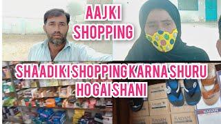 Shani Ne shaadi ki shopping karna shuru Kar Diya aaj ki shopping complete || Malik Kashif vlog