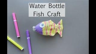 Water Bottle Fish Craft for Kids