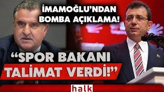 Ekrem İmamoğlu'ndan 'Salon Engellemeleri' ile ilgili canlı yayında bomba açıklamalar!