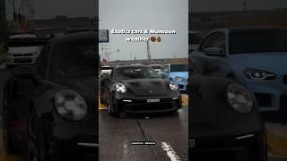 Exotic cars and monsoon #cars #viralvideo @AMERHADI700  @autoluxuryinindia  @SpotterIndia @CS12VLOGS