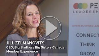 PEO Leadership Testimonial - Jill Zelmanovits, Big Brothers Big Sisters Canada