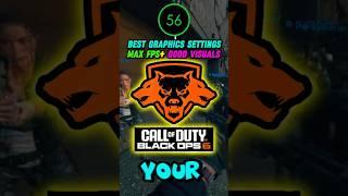 Best GRAPHICS SETTINGS in Black Ops 6  #callofduty #bo6 #nuketown