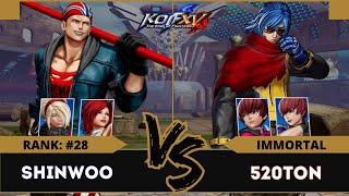 KOFXV⭐SHINWOO (Vanessa/Billy/Ash) vs 520TON (O.Chris/Krohnen/Chris)⭐Ranked Match - 08/24